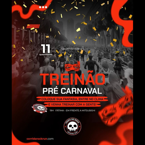 Event cover Trein�o Pr� Carnaval da Tropa do Rock