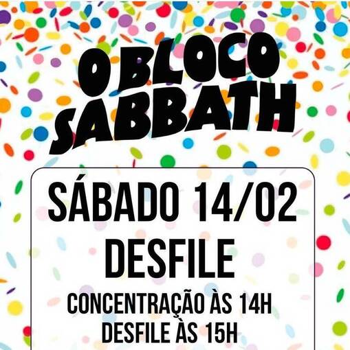 Event cover O Bloco Sabbath