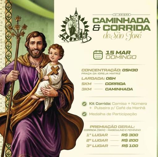 Event cover 1� Corrida de S�o Jos� 