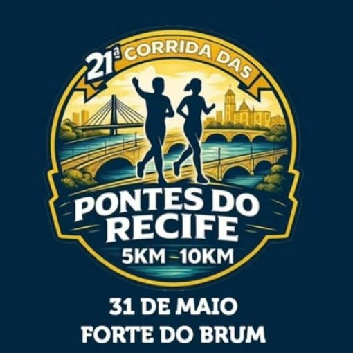 Capa do evento 21� CORRIDA DAS PONTES DO RECIFE