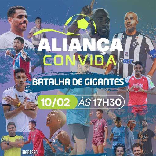 Event cover BATALHA DE GIGANTES - ARENA ALIAN�A FUTEVOLEI - 10.02