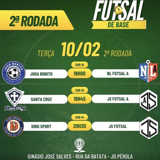 Event cover FUTSAL DE BASE 10/02 