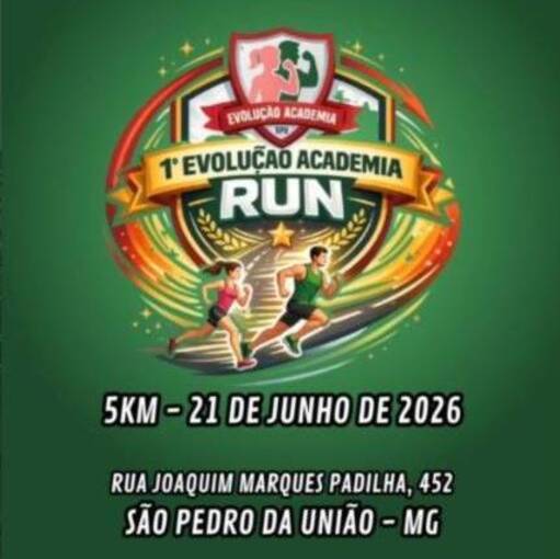 Capa do evento 1� Evolu��o Academia Run 