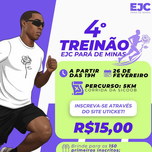 Copertura dell'evento Trein�o EJC Par� de minas
