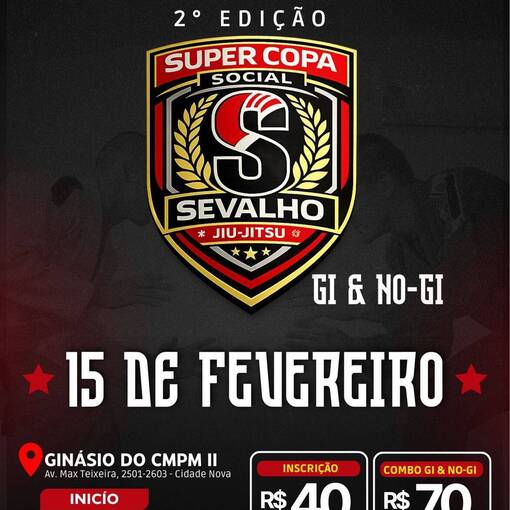 Event cover 2� EDI��O SUPER COPA SOCIAL SEVALHO JIU JITSU