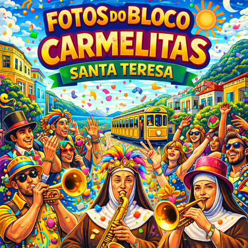 Event cover BLOCO DAS CARMELITAS - SANTA TERESA
