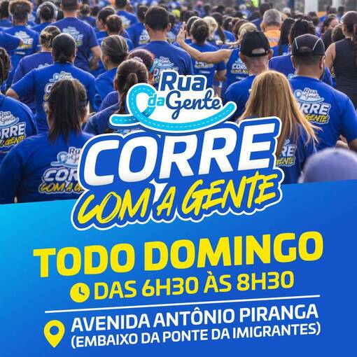 Event cover CORRE COM A GENTE - RUA DA GENTE 15.02