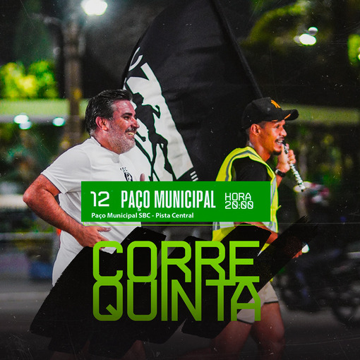 Event cover ABC RUN CLUBE PA�O MUNICIPAL SBC 12.02