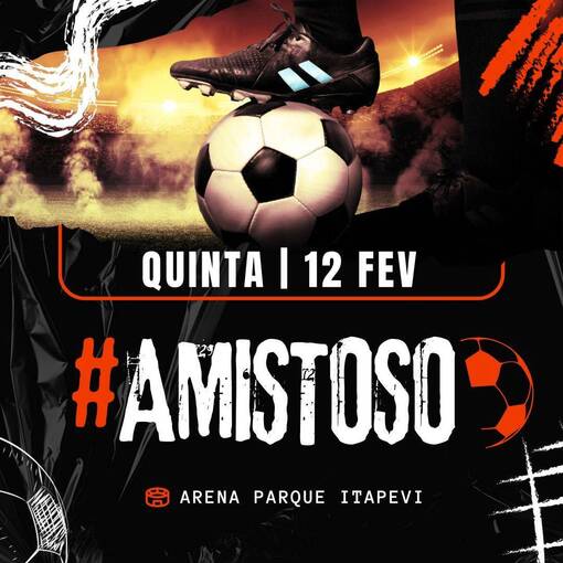 Capa do evento Amistoso - Arena Parque
