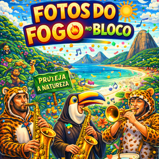 Event cover FOGO NO BLOCO - FLAMENGO 13/02