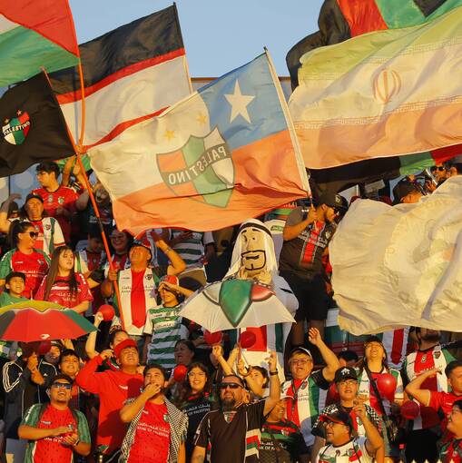 Copertura dell'evento PALESTINO VS U DE CHILE 