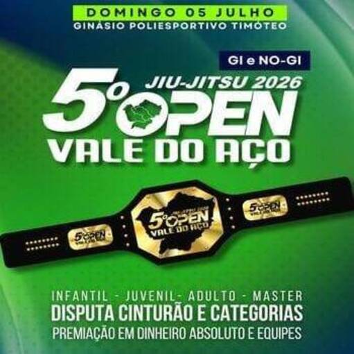 Portada del evento 5� Open Vale do A�o de Jiu-jitsu