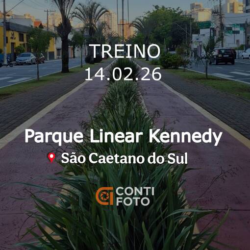 Event cover TREINO PARQUE LINEAR KENNEDY / S�O CAETANO / 14.02.26