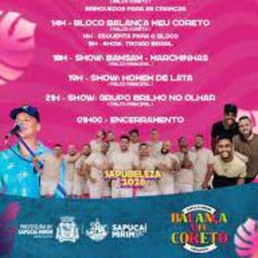 Copertura dell'evento Bloco Balan�a meu Coreto