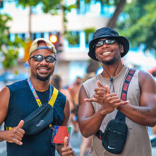 Copertura dell'evento Carnaval Bloco Banda de Ipanema