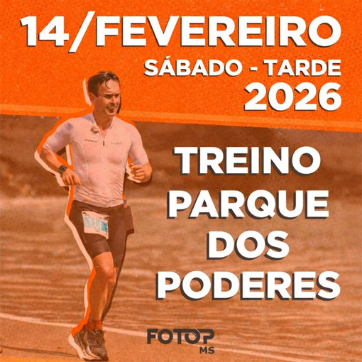 Event cover Treino Parque dos Poderes 14/02/2026 - TARDE