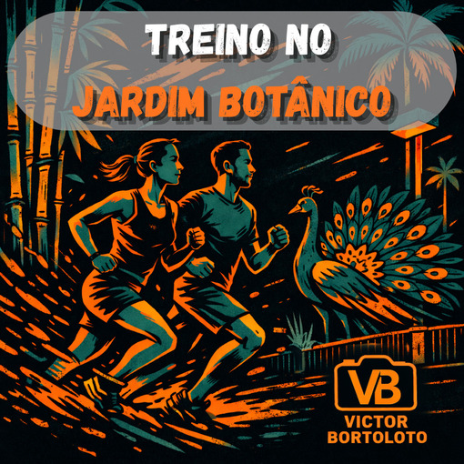 Capa do evento TREINO NO JARDIM BOT�NICO - Domingo - 15/02/2026