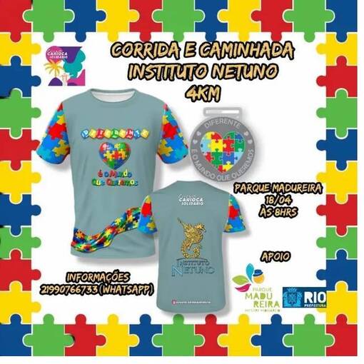 Event cover CORRIDA E CAMINHADA INSTITUTO NETUNO 4KM
