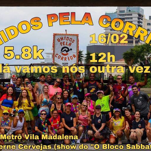 Event cover unidos pela Corrida 16/02