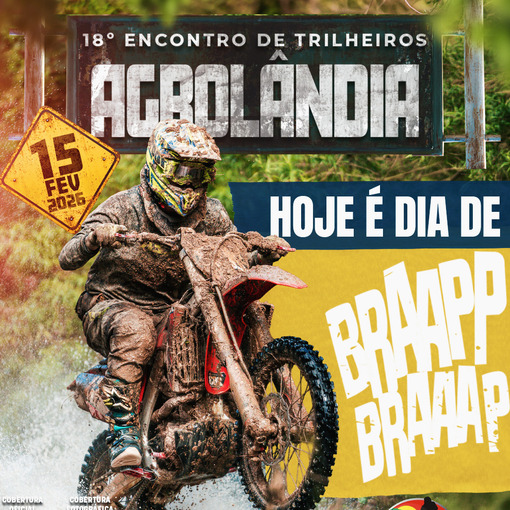 Couverture de l'�v�nement 18� Trilha de motos - Agrolandia 