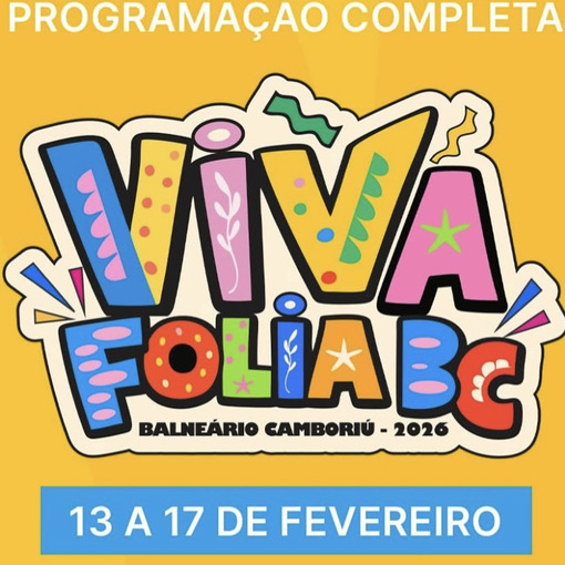 Event cover VIVA FOLIA - Blocos de Carnaval - Balne�rio Cambori� - SC - Dia 15/02 (DOMINGO) 
