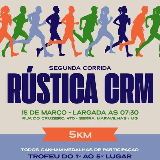 Capa do evento Segunda Corrida R�stica CRM