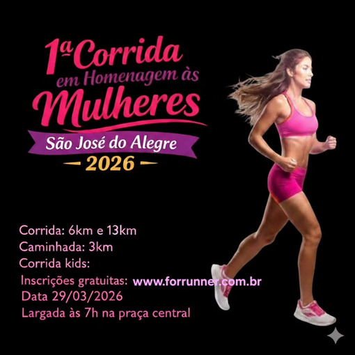 Copertura dell'evento 1� Corrida em Homenagem as Mulheres