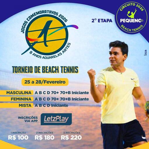 Event cover Torneio 8 anos Aquarela das Artes