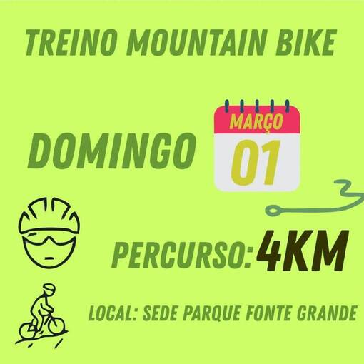 Event cover UPRISE TREINO MOUNTAIN BIKE 