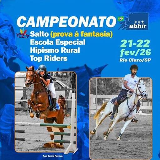 Event cover Campeonato Salto ( prova � fantasia)