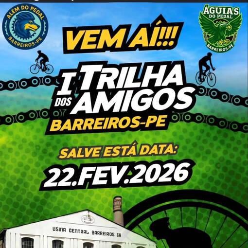 Event cover 1� Trilha dos Amigos de Barreiros