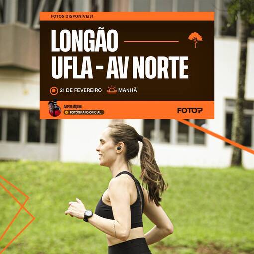Event cover LONG�O TREINEI E POSTEI NA UFLA - MANH� DE SABADO 21/02