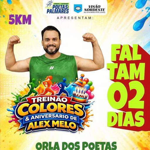 Capa do evento Trein�o Colores e Anivers�rio de Alex Melo