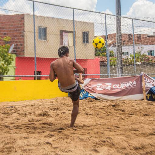 Copertura dell'evento Coab society e futev�lei 