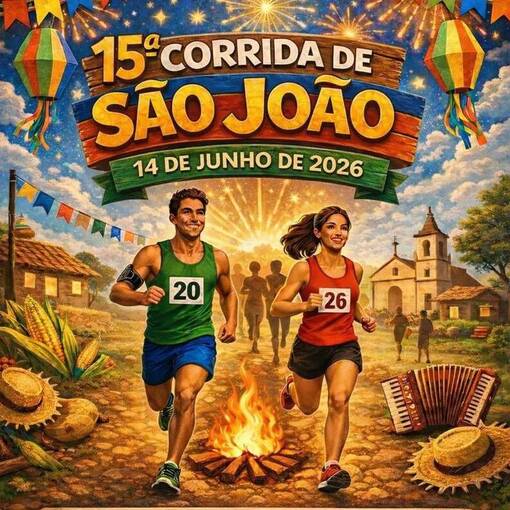 Event cover 15� Corrida de S�o Jo�o | Laranjal Paulista-SP