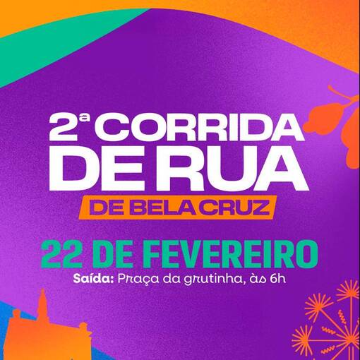 Event cover Corrida Bela Cruz 69 anos