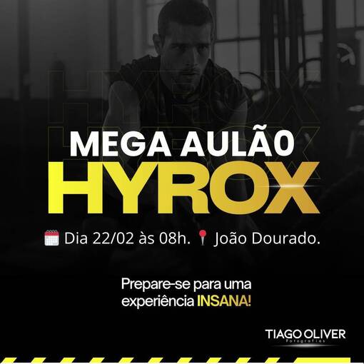 Capa do evento AUL�O HYROX - JD 22.02