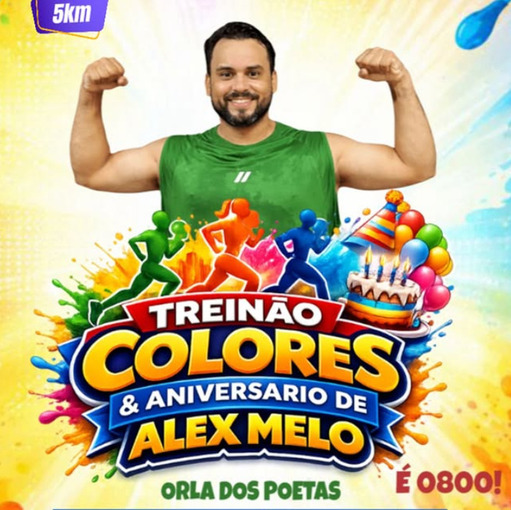 Event cover Trein�o Colores e Anivers�rio de Alex Melo - 