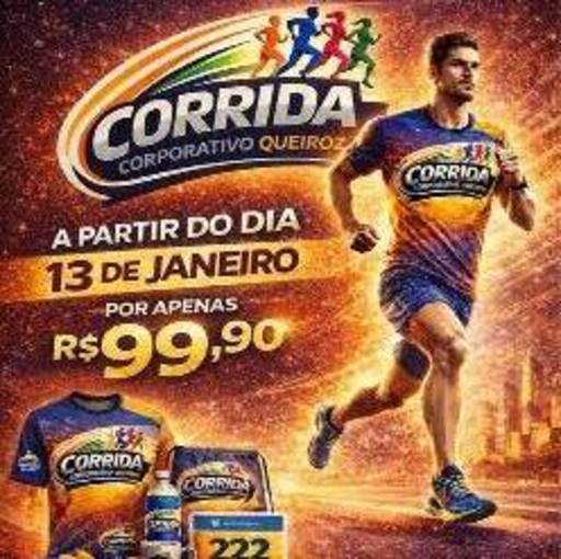 Copertura dell'evento V�deos Corrida corporativo Queiroz 