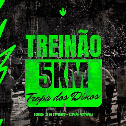 Event cover TROPA DOS DINOS - TREIN�O 5KM