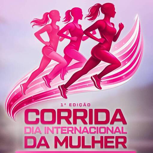 Event cover Corrida Dia Internacional da Mulher - Clube Comary