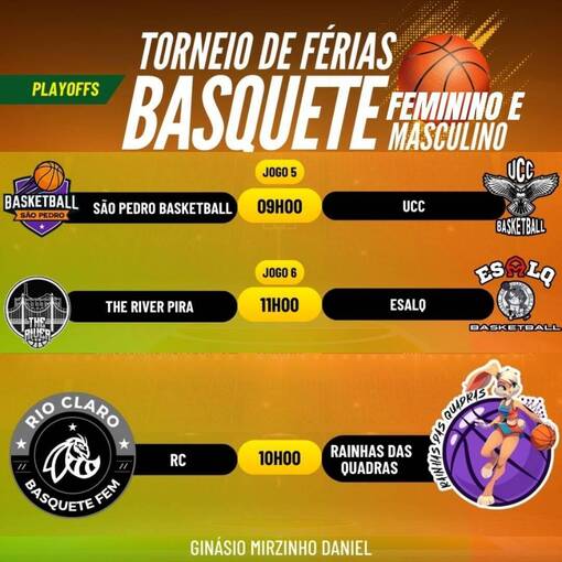 Copertura dell'evento TORNEIO DE F�RIAS BASQUETE 22/02 (SBO) Playoffs