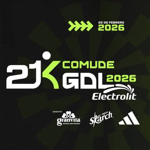 Capa do evento 21k Guadalajara 2026