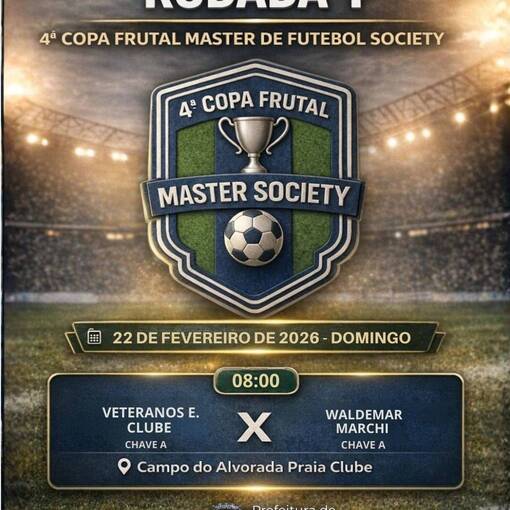 Event cover 1 Rodada da quarta copa frutal master de futebol