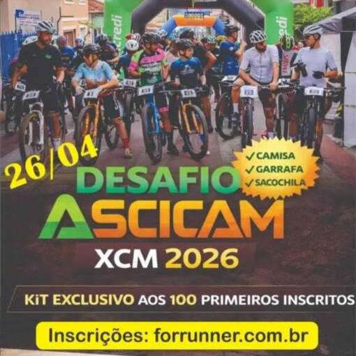 Capa do evento Desafio ASCICAM XCM 2026