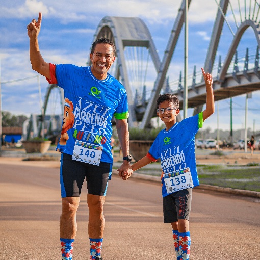 Event cover 1� Corrida Azul Correndo pelo Autismo