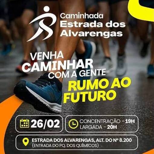 Event cover CAMINHADA ESTRADA DOS ALVARENGAS RUMO AO FUTURO