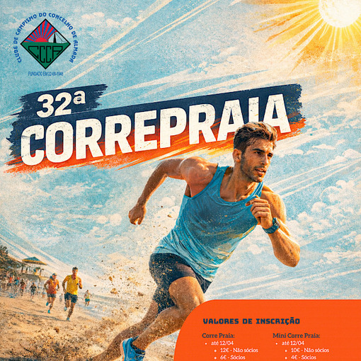Capa do evento 32� Corre Praia