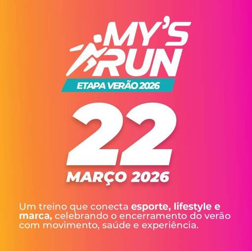 Capa do evento MY'S RUN - Corrida My Fitness
