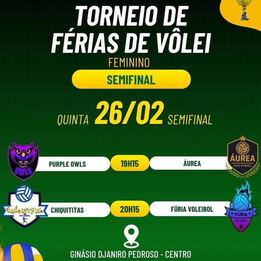 Event cover Purple Owls x �urea - Semifinal - Torneio de F�rias SBO